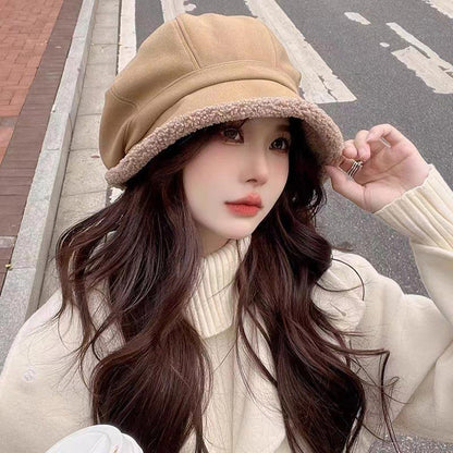 Winter Lady's Beret Fisherman Cap