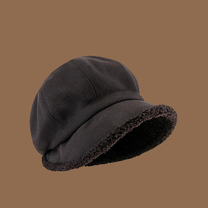 Winter Lady's Beret Fisherman Cap