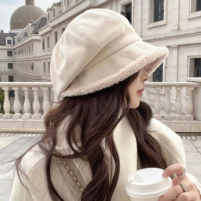 Winter Lady's Beret Fisherman Cap