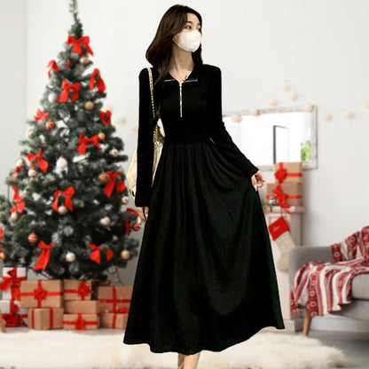 👗Black Long Sleeve Dress（50% OFF）