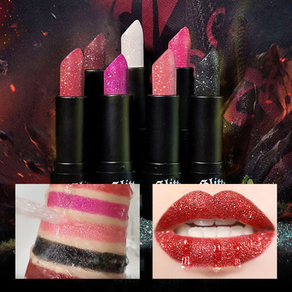 [🔥Today's lowest price] Matte permanent lipstick with fine glitters✨✨✨✨