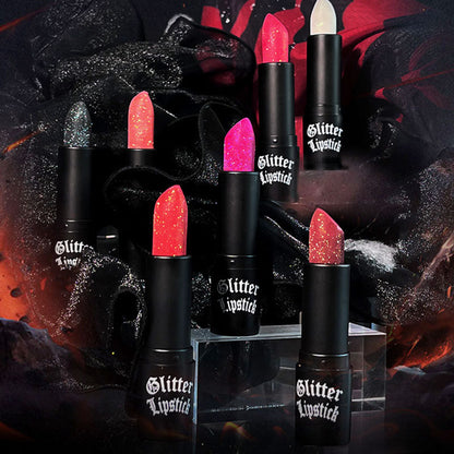 [🔥Today's lowest price] Matte permanent lipstick with fine glitters✨✨✨✨