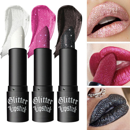 [🔥Today's lowest price] Matte permanent lipstick with fine glitters✨✨✨✨