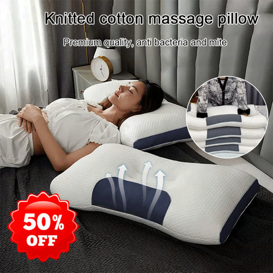 💥New Year Big Sale 49% OFF💥 Antibacterial Neck Support Sleep-Aid Massage Pillow