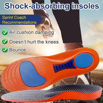 🎇New Year Hot Sale 49% OFF🎇 Arch Support Cushioned Sports Insoles