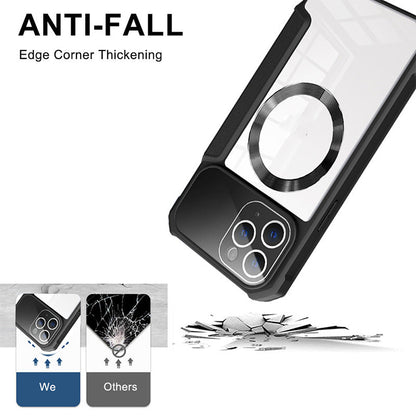 Magnetic Flip Case for iPhone with Card Slot