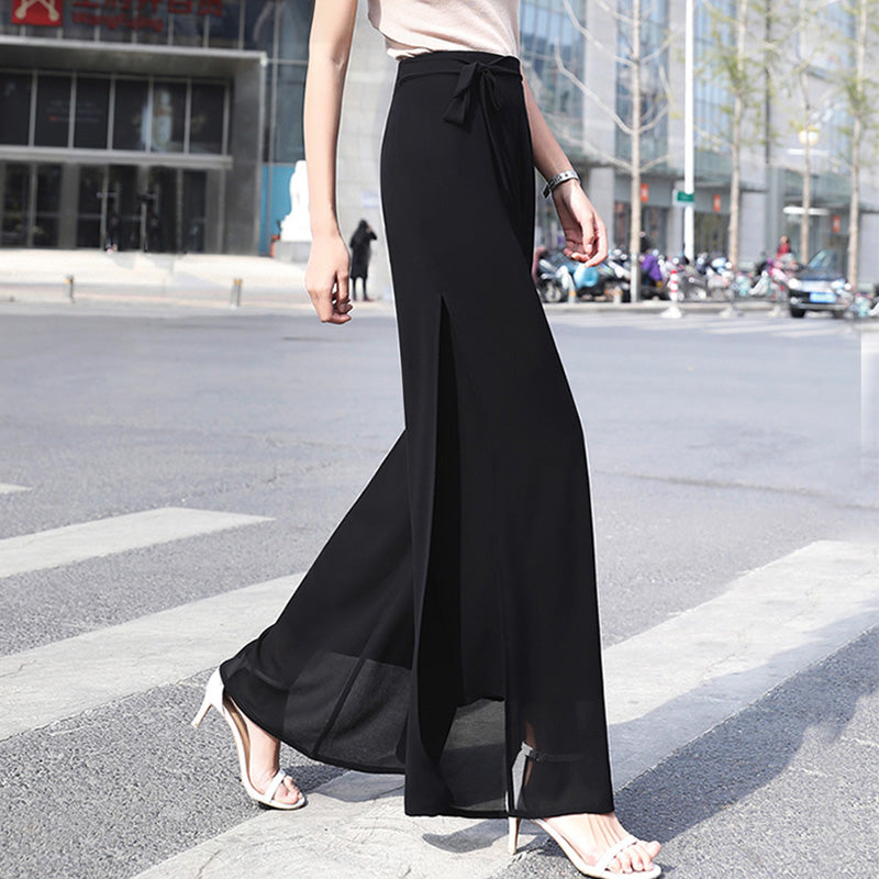 🎉New product launch💐– Elegant chiffon wide-leg pants