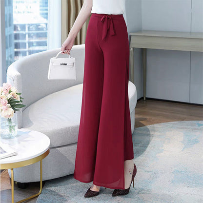 🎉New product launch💐– Elegant chiffon wide-leg pants