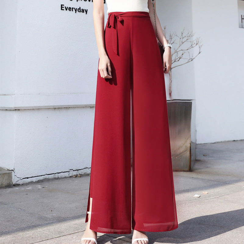 🎉New product launch💐– Elegant chiffon wide-leg pants